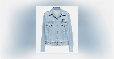 veste en jean dolce gabbana femme